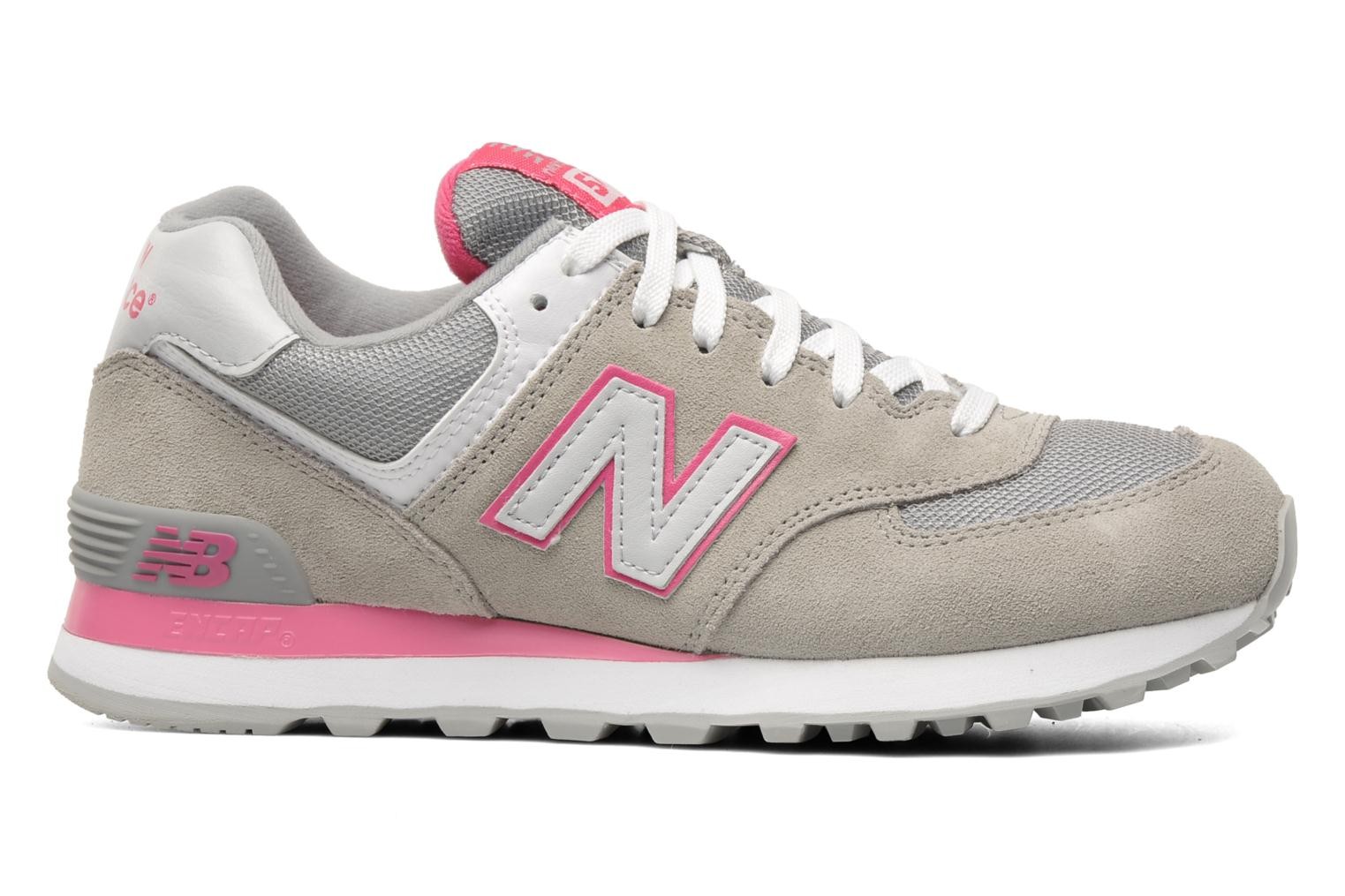 new balance w373 w chaussures gris rose